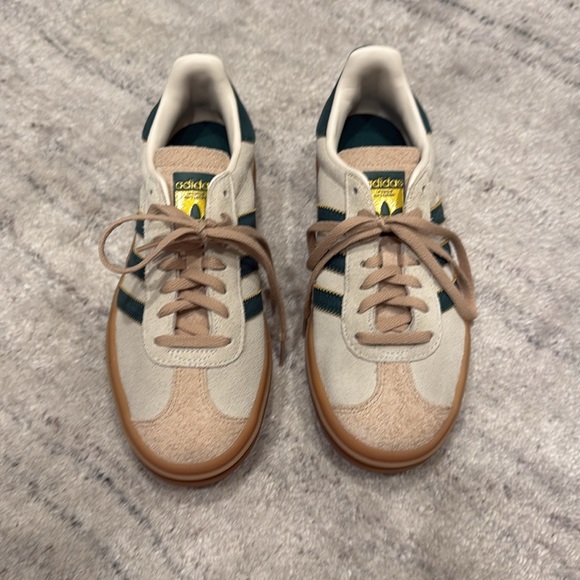 Adidas Gazelle Bold- green/cream/beige - sz 6.5 - NWT - Picture 2 of 4